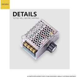 CENTAURUS 4000W Electronic Voltage Regulator Motor Thermostat Controller AC SCR Speed Control Power Heat Regulator Voltage Motor Governor Dimmer Thyristor High-Power 110V-220V