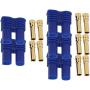 Heyiarbeit 10 Sets EC2 Connector 2mm Gold Bullet Banana Plug Female for RC ESC Lipo Battery Electric Motor DIY