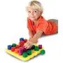 Learning Resources Stacking Shapes Pegboard, Toddler Pegboard, Stacking Pegboard Set, Fine Motor Toy, 27 Piece Set, Ages 2+
