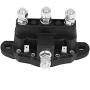 Qiilu Winch Motor Intermittent Duty Reversing Solenoid DC Contactor Relay Switch