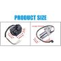 JINGKE 12 Teeth Starter Motor Starter Relay Solenoid for Tao Tao 125cc 110cc-50cc ATV Coolster Motor Four 4 Wheeler Chinese Pit Dirt Bike 4 Wheelers Go Karts Dune Buggy Sandrail Quad SSR Roketa