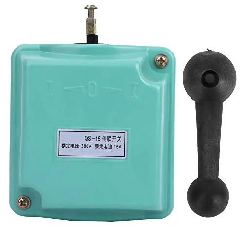 Reversing Drum Switch, Forward/Reverse Switch Safety Switch Qs-15 380v 15a Forward Reversing Drum Switch Reverse Motor Changeover Switch