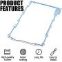 ORAEVY Oil Pan Gasket Set ， Compatible with 4.8L 5.3L 6.0L 6.2L Chevy Silverado Suburban Tahoe Trailblazer GMC Sierra Yukon Cadillac Escalade - Replace 12612350 OS30693R