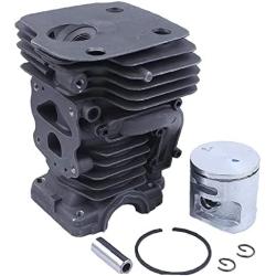 44MM Cylinder Piston Kit for Husqvarna 445 445E 450 450E JONSERED CS2245 CS2245S CS2250 Chainsaw Motor Engine Rebuild Pa