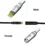 SCHUCK Waterproof Motor Extension Cable 1.2/1.5 Square 250W/350W 600mm/1300mm/1600mm for E-Bike Hub Motor Conversion Kit Parts