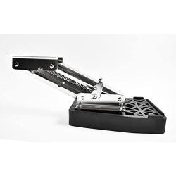 MARINE CITY Stainless Steel 10 HP Outboard Motor Bracket 2 Stroke, Board Size (8-1/4 Inch × 10-3/8 Inch) Mount Size (4-7/16 Inch × 5-11/16 Inch) for Sail Boats, Power Boats
