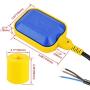 ZYIY Float Switch with 3m Cable, Liquid Water Level Controller Fill or Empty Floating Switch of Water Tank 110/220V, Float Start Switch Controller Water Level Controller for Submersible Sump Pump