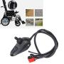 Joystick Controller, Professional Electric Wheel Chair Joystick Controller Electric Mobility Wheelchairs Accessory Brushed 4P Controller with Brake EABS Parking Function-0‑50A 24V DC Motors