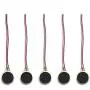 Magic&Shell 6PCS DC 3V 85mA 12000 RPM Flat Mini Vibrating Vibration Motor Coin Motor for Mobile Phone 10x2.7mm