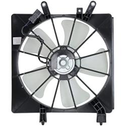 TYC 600380 Cooling Fan Assembly Compatible with 2001-2005 Honda Civic, Black