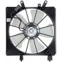 TYC 600380 Cooling Fan Assembly Compatible with 2001-2005 Honda Civic, Black