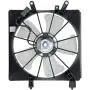 TYC 600380 Cooling Fan Assembly Compatible with 2001-2005 Honda Civic, Black