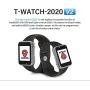 T-Watch 2020 V2 ESP32-Based Programmable Watch with Arduino, ESP-IDF or MicroPython(Silver)