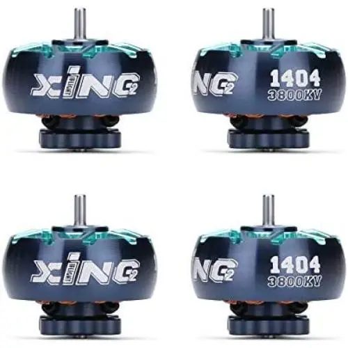 iFlight 4pcs XING2 1404 Unibell Motors for FPV Toothpick Ultralight Build Drone Motor (XING2 1404 3800KV)