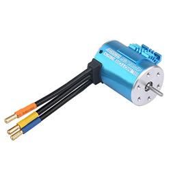 RC Model Motor, 3650 5900KV 4 Poles Brushless Motor Accessory for 1/10 1/16 1/18 RC Car Boat Car Model Accessory