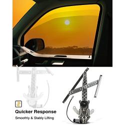 A-Premium Electric Power Window Regulator with Motor Compatible with Ford F-150 1999-2003 F-150 Heritage 2004 F-250 1999 Extended Cab/Standard Cab Pickup Front Left Driver Side