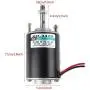 Moteur DC Permanent Aimanté 12V 30W, Haute Vitesse CW/CCW, pour DIY Générateur (3000RPM) Moteur DC Permanent Aimanté 12V 30W, Haute Vitesse CW/CCW, pour DIY Générateur (3000RPM)