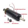 RATTMMOTOR ER11 Spindle Motor 500W Air Cooled Spindle Motor 52mm 48VDC 12000RPM 600mN.m + ER11 Chuck 3.175mm Collet for DIY NC Router Engraver Milling Machine