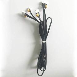 Bilway 3D Printer X Y Z Axis Stepper Motor and Limited Switch Endstop Cable for Ender 5/Ender Pro (Pack of 3)