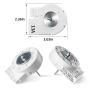 Replacement Part DA31-00146H Evaporator Fan Motor DREP5020LC for Samsung Refrigerator Replaces DA31-00146C PS4138377 AP4444609 2030147