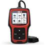 ANCEL AD410 OBD II Vehicle Check Engine Light Scan Tool Automotive Code Reader Auto OBD2 Scanner with I/M Readiness (Black-Red)