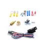 Atublan Engine Electric Cooling Radiator Fan Thermostat Temperature Switch Relay Kit,175-185 Degree Temp Sensor Atublan Temperature Switch 40 Amp Sensor Relay kit