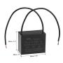 uxcell Ceiling Fan Capacitor CBB61 25uF 250V AC 2 Wires Metallized Polypropylene Film Capacitor 48x38x26mm for Electric Fan Pump Motor Generator 2Pcs