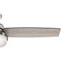 Hunter Sentinel Indoor Ceiling Fan with LED Light and Remote Control, 52