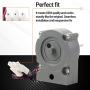 Ultra Durable 4681JB1027C Refrigerator Evaporator Fan Motor Replacement Part by BlueStars - Exact Fit for LG & Kenmore Refrigerators - Replaces Part Numbers AP4507961, 4681JK1004E, 1519579, 2400632