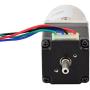 STEPPERONLINE 27:1 Planetary Gearbox Nema 11 Dual Shaft Geared Stepper Motor DIY Robot Camera