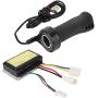 01 Stall Protection E‑Bike Controller Set, Cable Hand Grip 12V 250W Controller Handlebar, for Electric Bicycle E‑Bike Parts E‑Bike E‑Scooter Parts