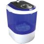 Pyle Upgraded Version Portable Washer - Top Loader Portable Laundry, Mini Washing Machine, Quiet Washer, Rotary Controller, 110V - For Compact Laundry, 4.5 Lbs. Capacity, Translucent Tubs - PUCWM11