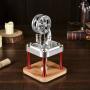 PFCKE Stirling Engine Motor Steam Heat Education Model Toy Kit Class Teaching Stirling Engine Kit for Adults Desktop Educational Toy Collection Unique Gift for Engineers M16-CW
