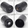 3 Pack Hanging Black Rotating Motor for Wind Spinner and Wind Chimes， Mobile Battery Operated Garden Decor Accessoy，Not Included Battery