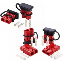 Orion Motor Tech Bundle Deals, 50A Wire Connector 2 Pack Wire Harness Plug Kit for 6 to 12 Gauge Cables (A) and 175A Wire Connector 4 Pack Wire Harness Plug Kit for 2 to 4 Gauge Cables (B)