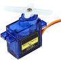 MMOBIEL SG90 9g Micro Servo Motor Kit for RC Drone/Car/Airplane/Helicopter/Vehicles/Robots/Compatible with Arduino Projects and Raspberry Pi Incl. Screws and 3 Servo Arms