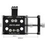 Bike & Motorcycle Phone Mount Aluminium Bicycle Handlebar Phone Holder with Action Camera Mount Compatible with GoPro Camera Models,Compatible with iPhone 11 Pro Max Galaxy S20 (Black)