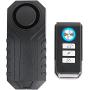 Japard 113dB Bike Alarm with Remote - Motion Sensor, Waterproof IP55, Remote Access 65ft Motorcycle Bicycle Alarm Security System