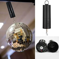 Small Mobile Rotating Motor,Mini Battery Operated Hanging Display Spinning Motor for Kinetic Wind Catcher Spinner,Wind Chimes,Baby Crib,Mirror Disco Ball,Automatic Whirl Indoor Swinging Decoration