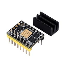 BIGTREETECH TMC5160 v1.3 Stepper Motor Driver Stepstick Mute 3D Printer Part with Heatsink for SKR 2/Octopus V1.2/SKR V1.4 Turbo/SKR V1.3 Control Board (1pcs)