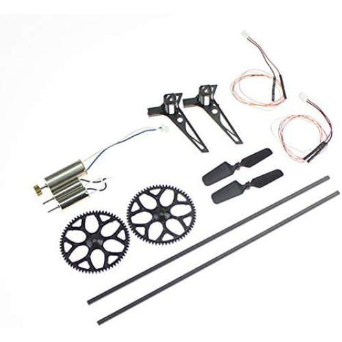 Vehicles-OCS Blade Toy Professional Wire Gear Spare Parts Assemble Consumable Tool Kit Helicopter Main Rotor Tail Motor for Huckus V911S