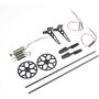 Vehicles-OCS Blade Toy Professional Wire Gear Spare Parts Assemble Consumable Tool Kit Helicopter Main Rotor Tail Motor for Huckus V911S