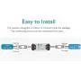 eMylo Smart RF Motor Controller Switch Relay Wireless Remote Control Switch 12V Motor Switch 433Mhz for Rolling Door, Electric Curtains/Locks, Water Pump, DC 5V-24V with 2 Transmitters （1 Pack）
