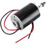 YaeGarden 12V 30W High Speed CW/CCW Permanent Magnet DC Motor Electric Micro Speed Reduction Geared Motor For DIY Generator (DC 12V 3000RPM)