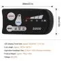 SOONALL 36V/48V Electric Bike Display Meter, Waterproof LED Display Meter with Motor Controller, Multi-Functions Display Control Panel for Bicycle Modification