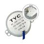 Synchronous Motor Synchron Electric Motor TYC-50 AC100~127V 50/60Hz Turntable Motor CW/CCW 4W with 7mm Shaft Dia for DIY, Cup Turner (15-18 RPM)