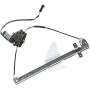 Rear Right Passenger Side Power Window Regulator with Motor Compatible with Jeep Grand Cherokee 1999-2000 (2 Pins Plug)