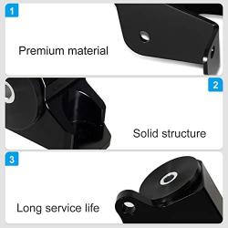GSTP Engine Billet Motor Mount Bracket Kit Compatible with Honda Civic B or D Series B16 B18 D15 D16 1996-2000