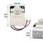 242077702, FDQC18EL4F, 242077705 Evaporator Fan Motor, 5304514392, A03788604 Blower Motor for Frigidaire, Kenmore Refrigerators - 2 Year Warranty