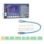 FTVOGUE Stepper Servo Motor Programmable Controller,DC 24V 4‑Axis Pulse Generator Servo Controller[55H-4],Servo Motor